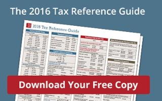 Download the 2016 Tax Reference Guide