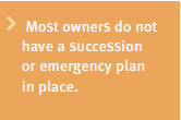 Most Small Business Owners Do Not Have A Succession Plan